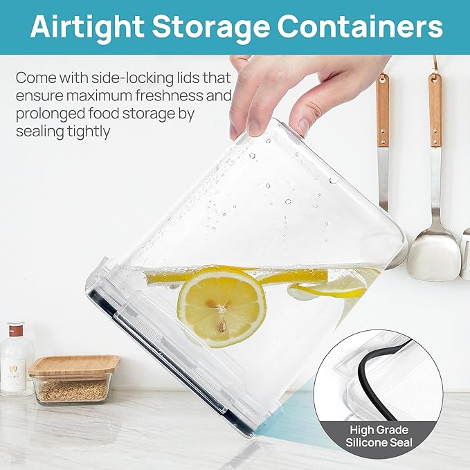10 PCS Flour and Sugar Storage Container