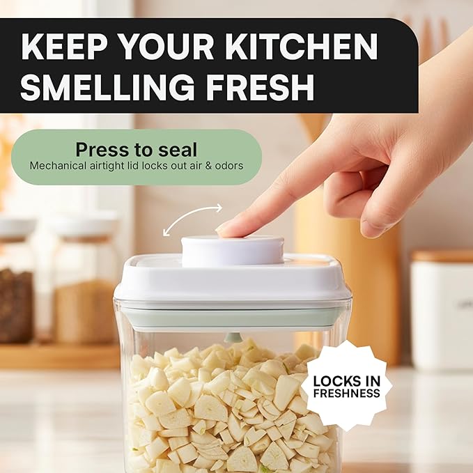Bop Top Airtight Food Storage Containers with Lid 3.5 Cups / 28 oz