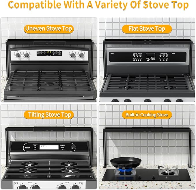 Spice Rack Shelf for Kitchen Stove