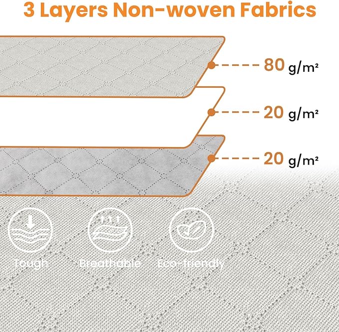Fab totes 24 Gallons Clothes Storage, 4 Pack,Ivory