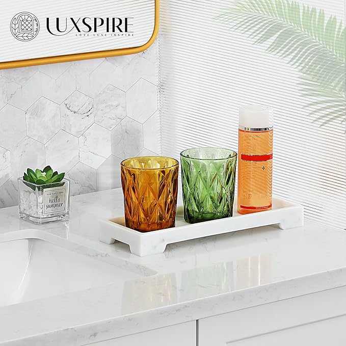 Bathroom Vanity Tray, Resin Toilet Tank Tray, Kitchen Trays