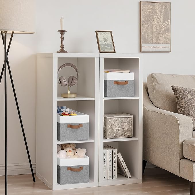 Fabric Shelf Baskets, Closet Organizers and Storage Basket