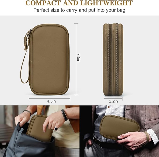 Electronic Organizer, Earphone Brown