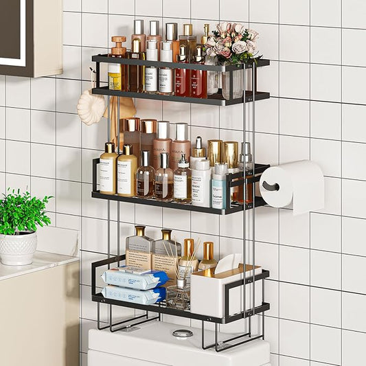 Bathroom Organizers and Storage, 3-Tier Wall Shelves