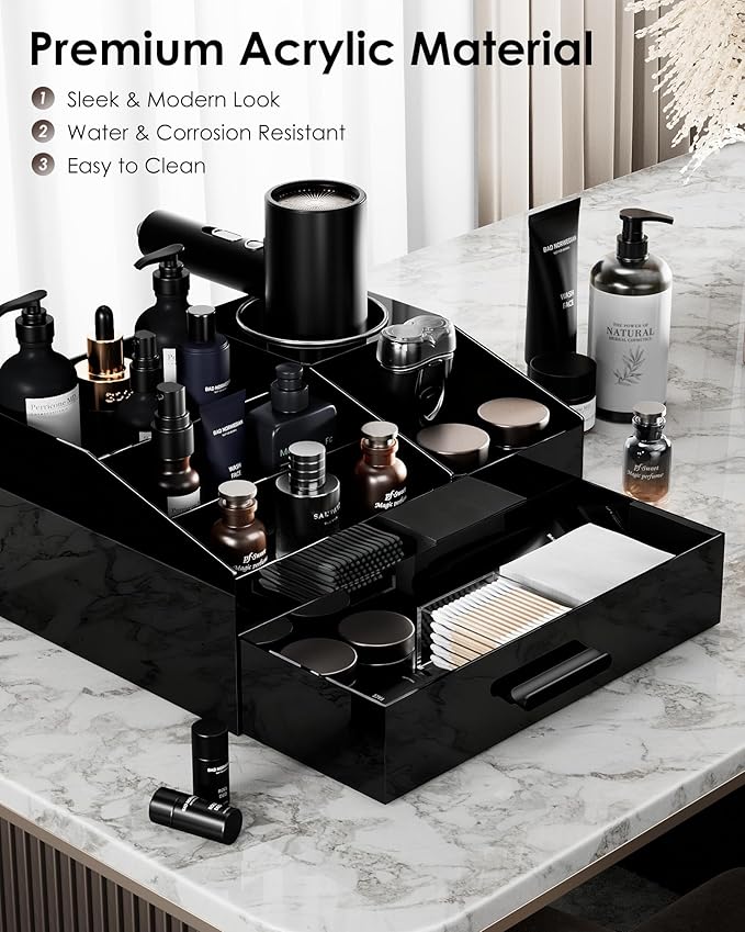Cologne Organizer with Drawer, Cup