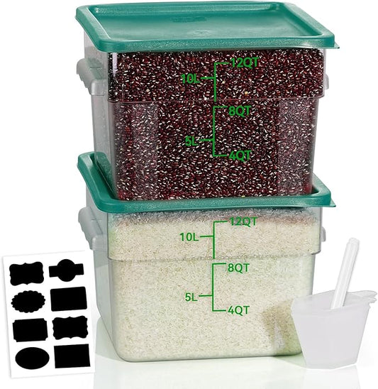 12QT NSF Food Storage Containers