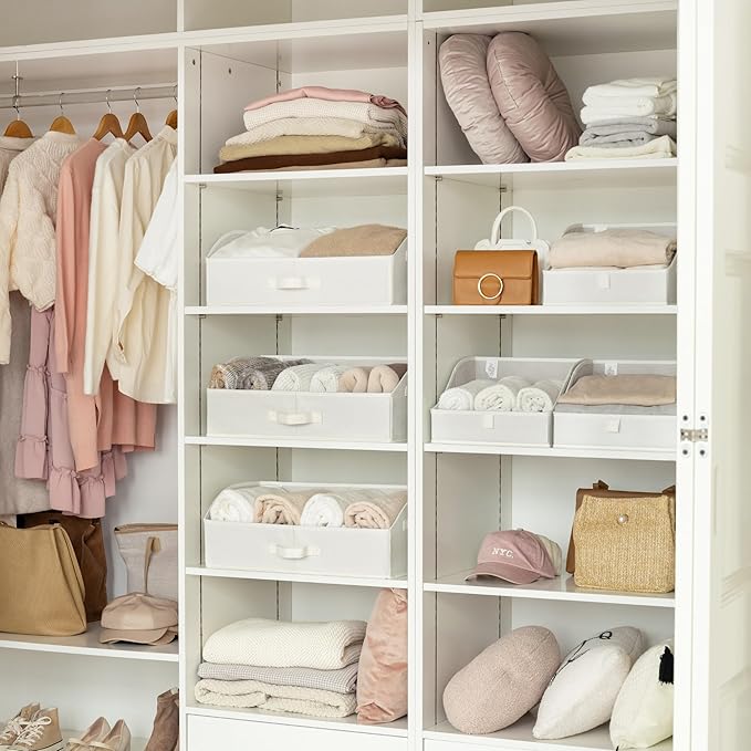 SAYS Closet Storage Bins, Clothes Organizer and Storage Bins