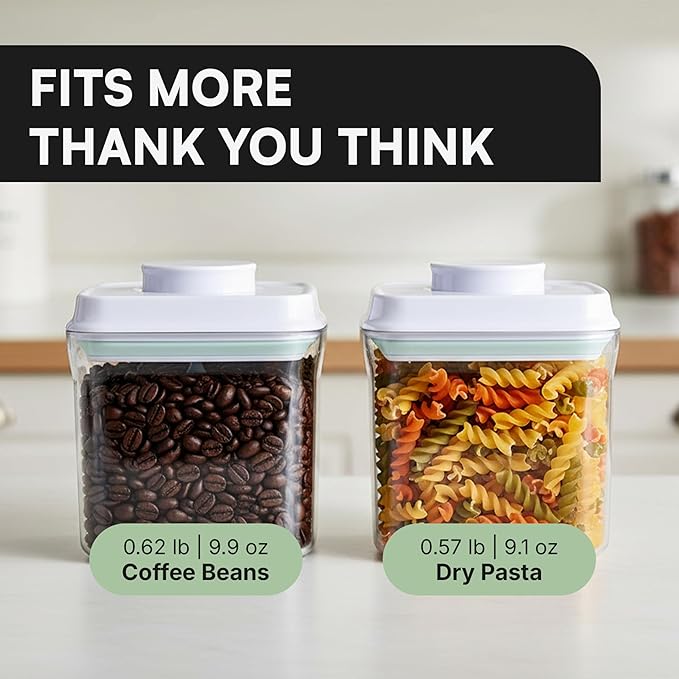 Bop Top Airtight Food Storage Containers with Lid 3.5 Cups / 28 oz