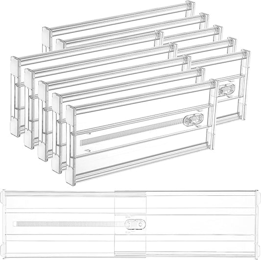 10 Pack 6" Tall Upgrade Drawer Dividers for Big and Deep Drawer