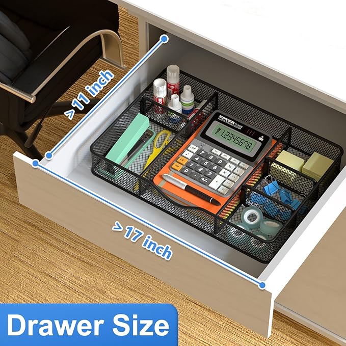 Desk Drawer Organizer, 1PC Large