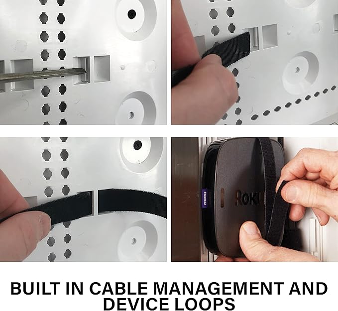 Legrand, OnQ Cable Management, In-Wall Media Box, White ENP0900-NA