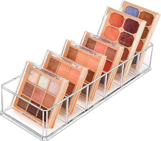 Acrylic Organizers, Bathroom Organizer for Drawer, 6-Section