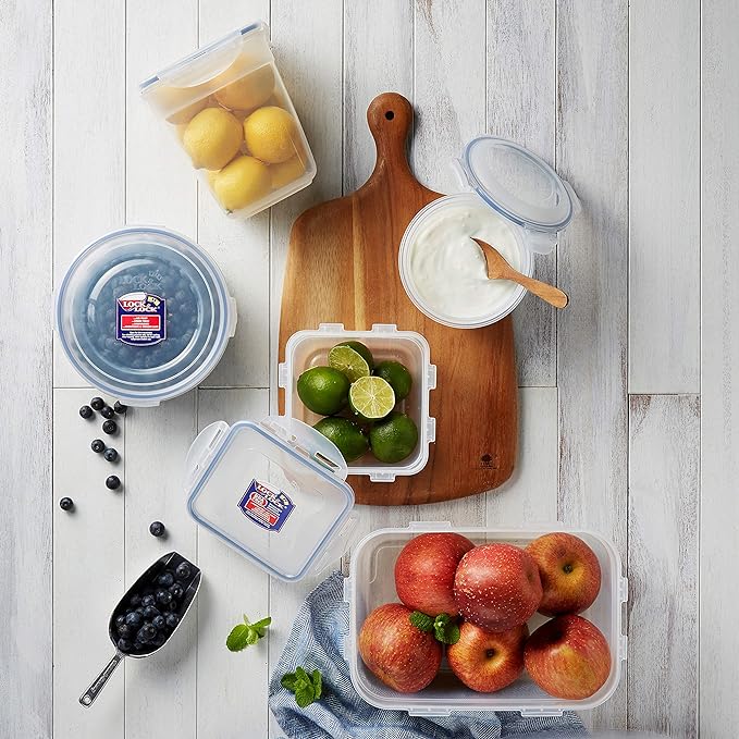 Lock & Lock Assorted Food Storage Container Set (6-Piece)