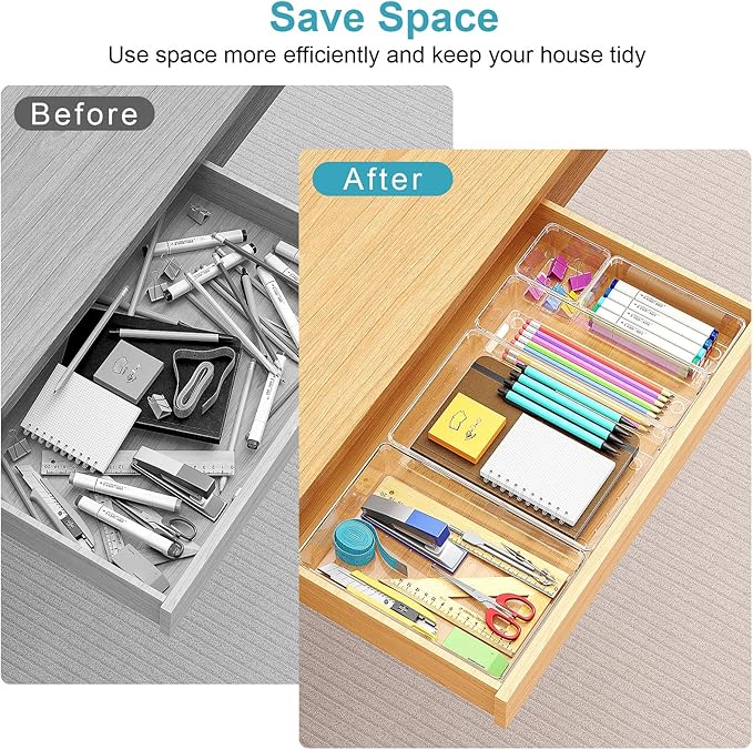 Manalete Drawer Organizers Set of 65