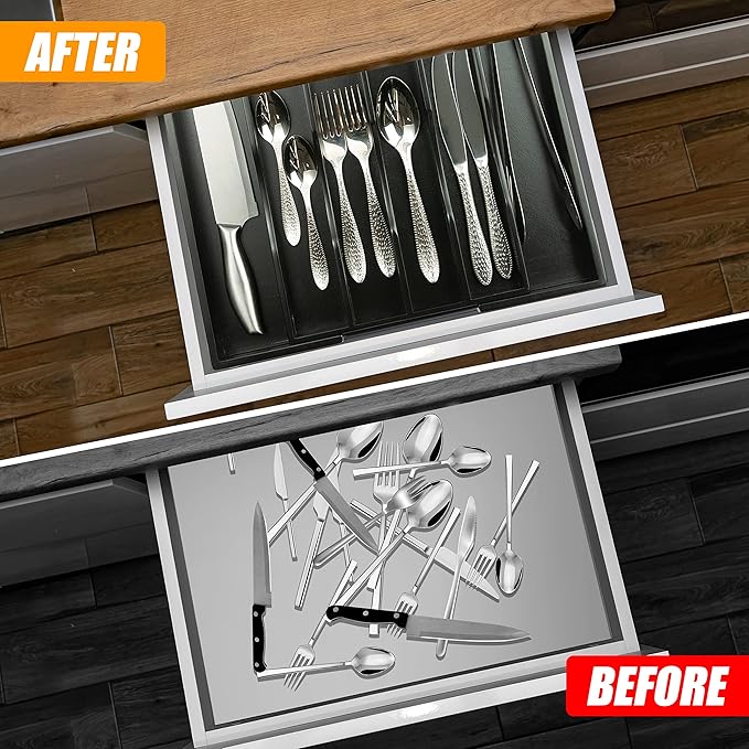 Kitchen Silverware Drawer Organizer and Storage Kitchen Gadgets Best Sellers