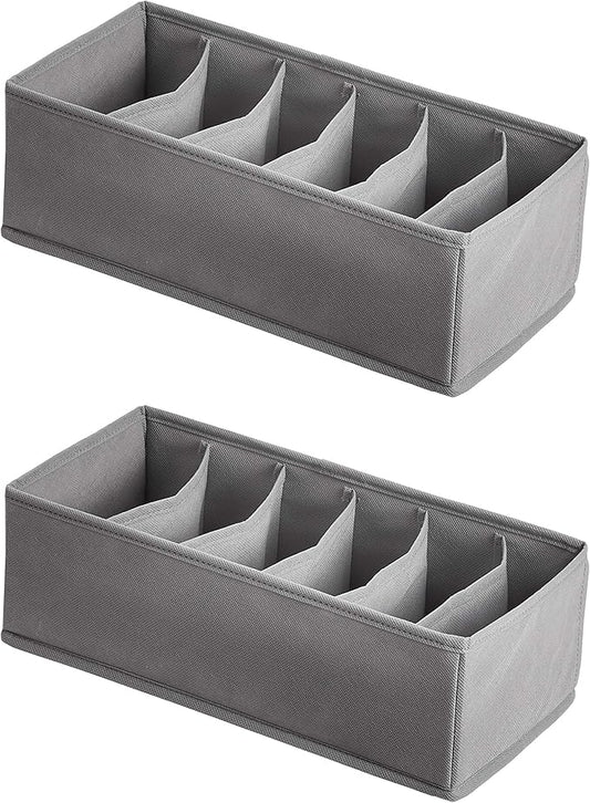 Amazon Basics Underwear Drawer Organizer Dividers for Closet Organization