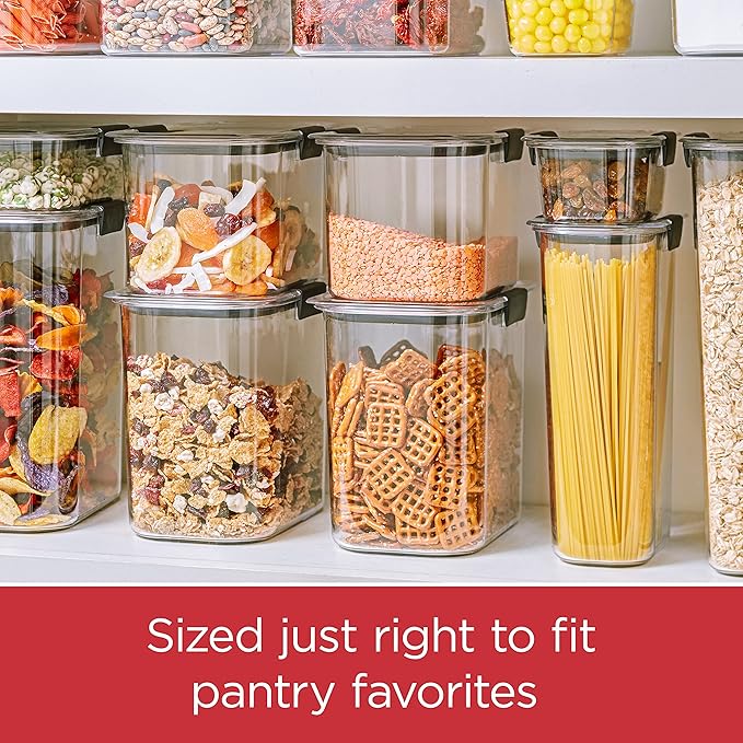 Brilliance 12-Cup Airtight Food Storage Container, Perfect for Pantry Staples