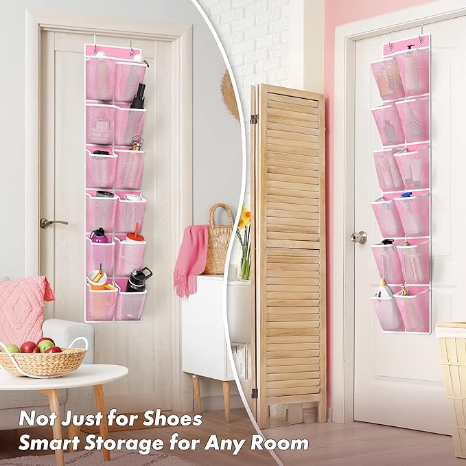 Simple Houseware 24 Pockets, Pink