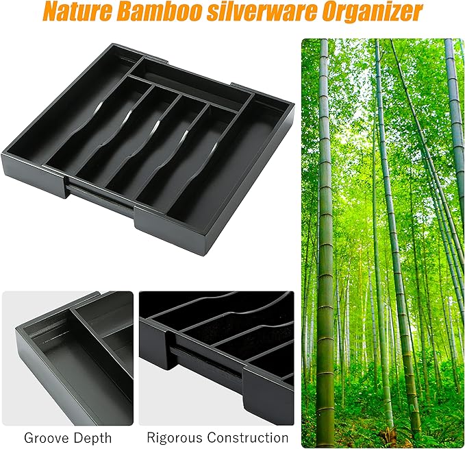 Kitchen Silverware Drawer Organizer and Storage Kitchen Gadgets Best Sellers
