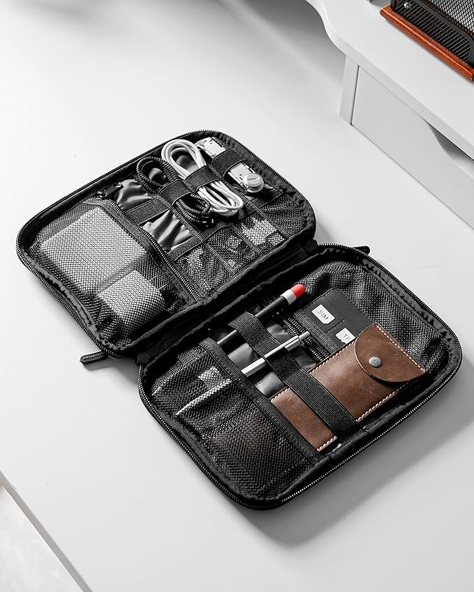 Large Electronics Organizer Travel Case